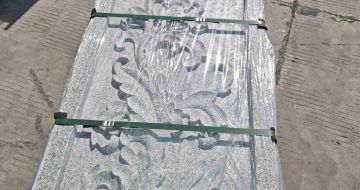 海东芝麻白别墅外墙雕刻版