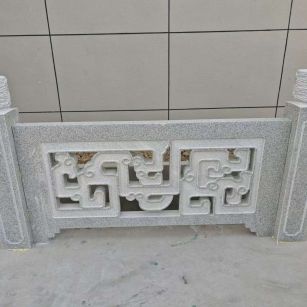 海东芝麻白河道栏杆 桥栏杆
