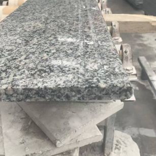 海东芝麻白楼梯踏步 芙蓉白