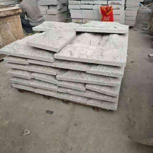 海东芝麻白蘑菇石，自然面