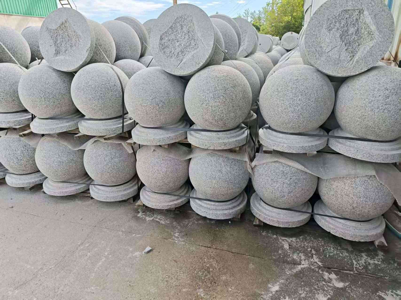 海东圆球石球挡车球