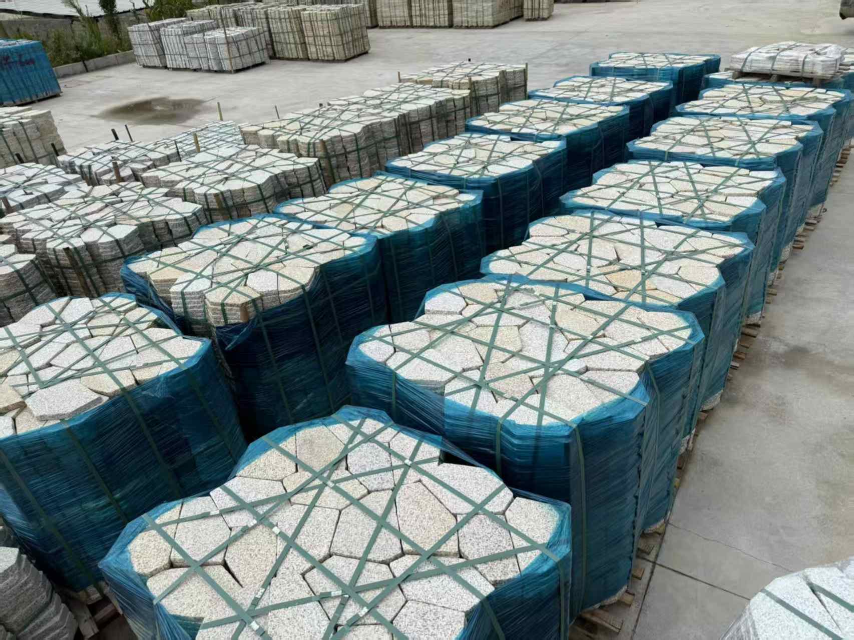 海东黄金麻冰裂纹 碎拼